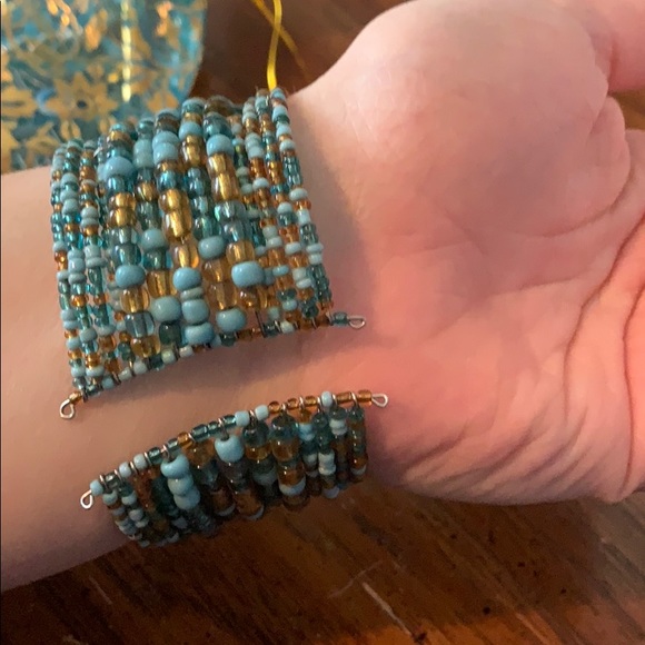 blue and topaz bracelet - Picture 3 of 3